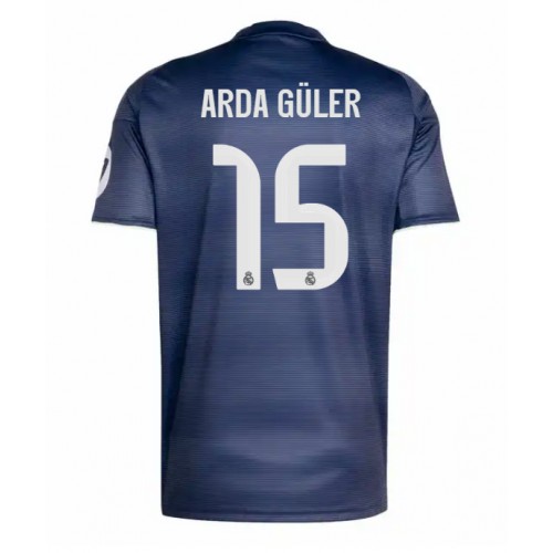 Stroje piłkarskie Real Madrid Arda Guler #15 Koszulka Wyjazdowej 2025-26 Krótki Rękaw